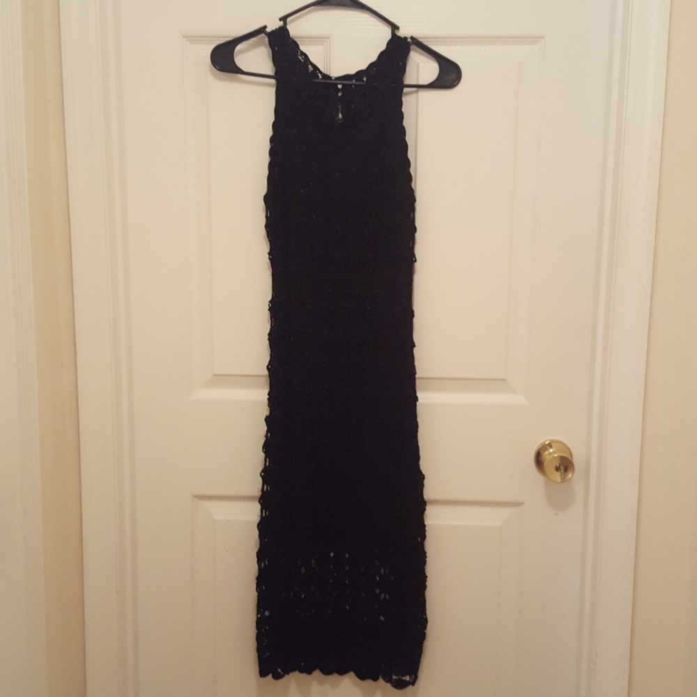 INC black cocktail dress